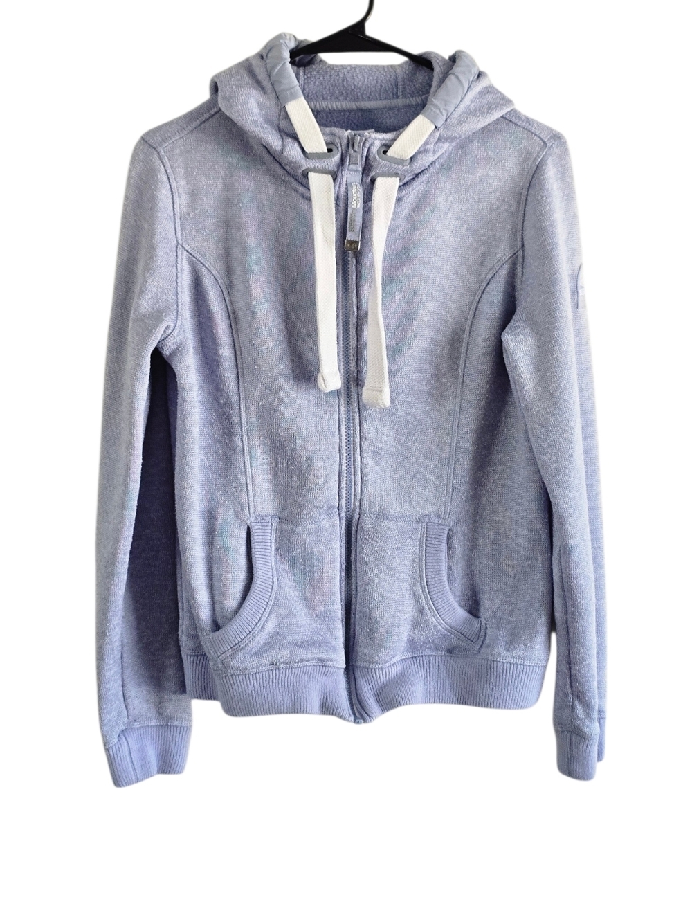 Superdry Light Blue Women's Mountain Storm Full Zip Hoodie Size M